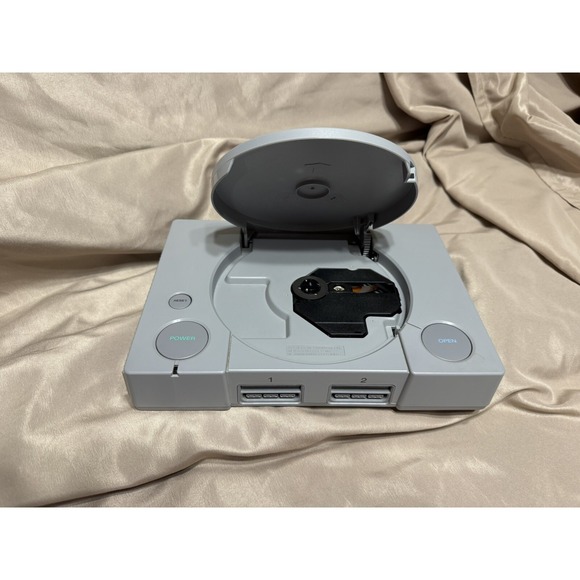 Sony Playstation 1 console bundle used with 3 controllers, Power Cord - Picture 4 of 16